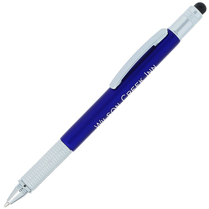 Custom Crafton Multifunction 4-in-1 Tool Stylus Pen