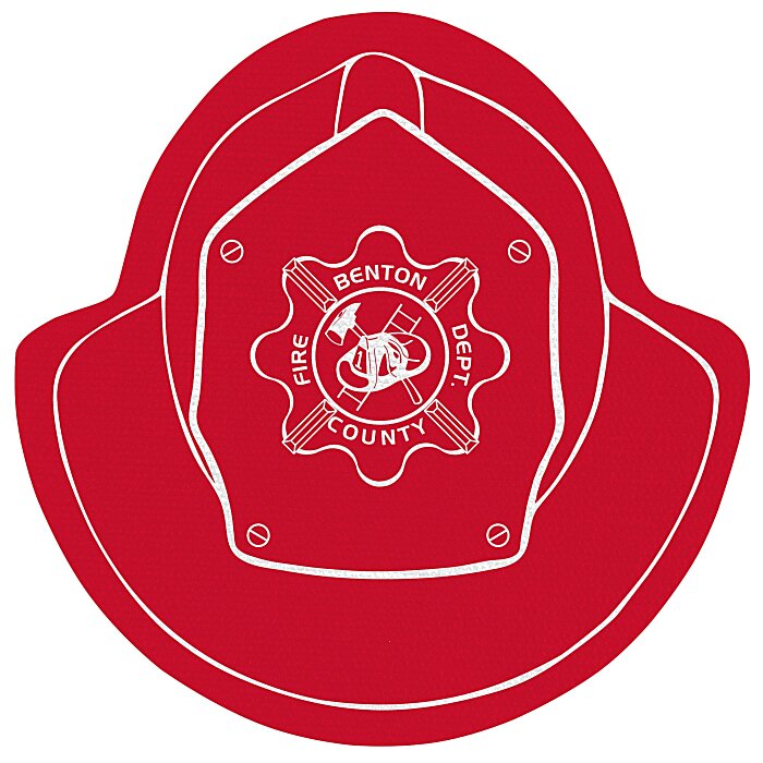 Custom Cushioned Jar Opener - Fire Helmet