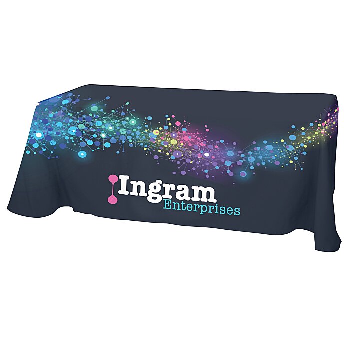 Custom ReCover Serged Open-Back Table Throw - 6 feet