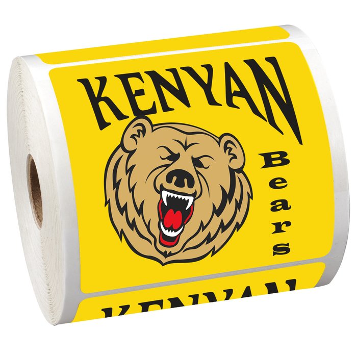 Custom Full Colour Sticker by the Roll - Square - 4