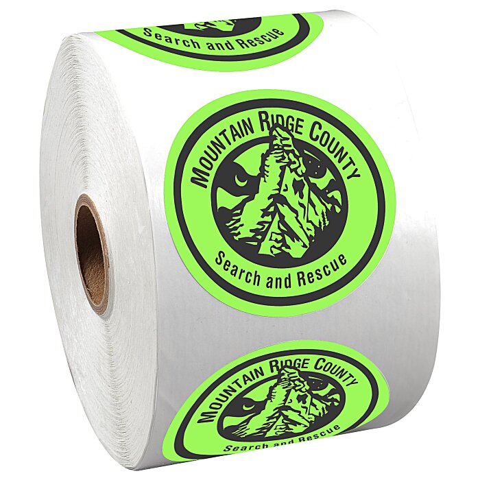 Custom Sticker by the Roll - Circle - 2 1/4 inches