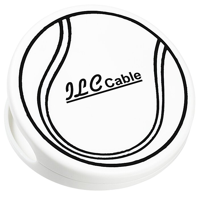 Custom Keep-it Clip - Tennis Ball - Opaque