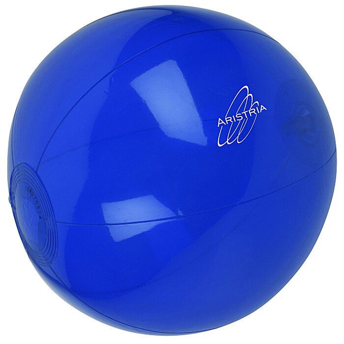 Custom 12-inch Beach Ball - Translucent