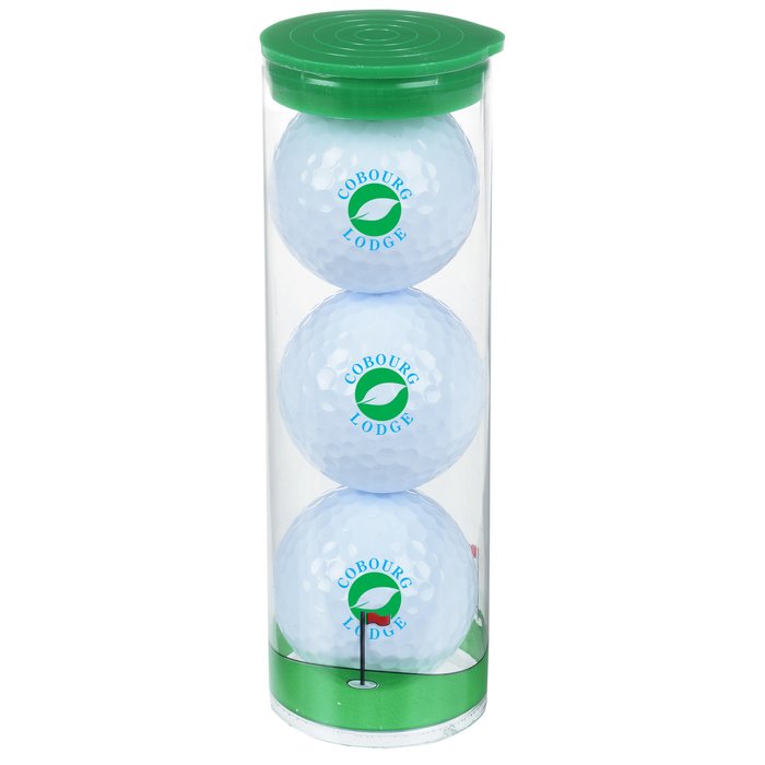 Custom Trio Golf Ball Tube - Wilson Ultra