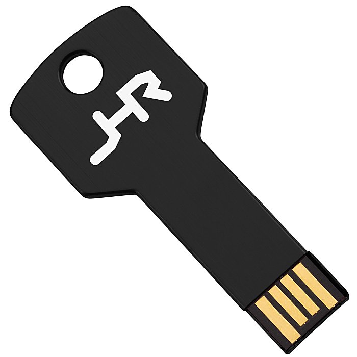 Custom Colourful Key USB Drive - 2GB