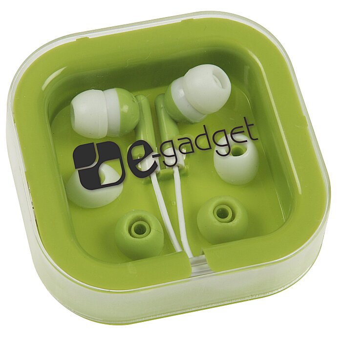 Custom Earbuds with Interchangeable Covers
