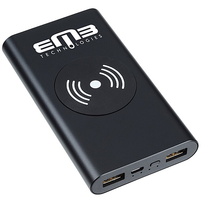 Custom Turner Wireless Power Bank - 10,000 mAh