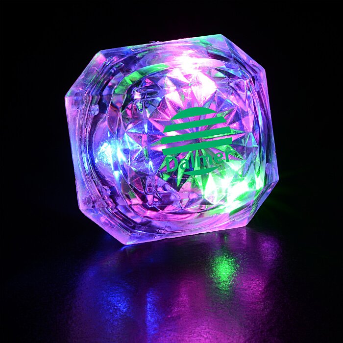 Custom Gem Light-Up Ring - Multicolour