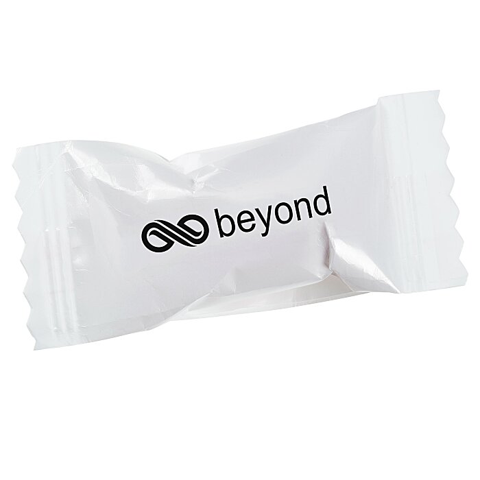 Custom Pastel Mints - Case of 1000 - White Wrapper
