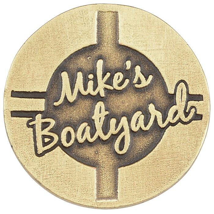 Custom Econo Lapel Pin - Round