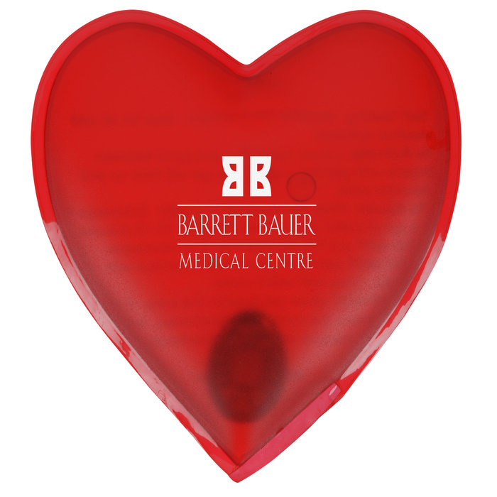 Custom Reusable Hand Warmer - Heart