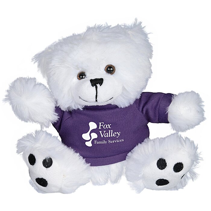 Custom Little Paw Bear - White