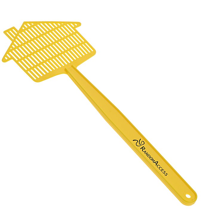 Custom Mini Fly Swatter - House