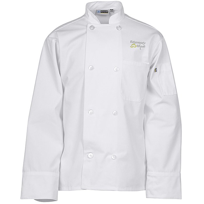 Custom Eight Button Chef Coat