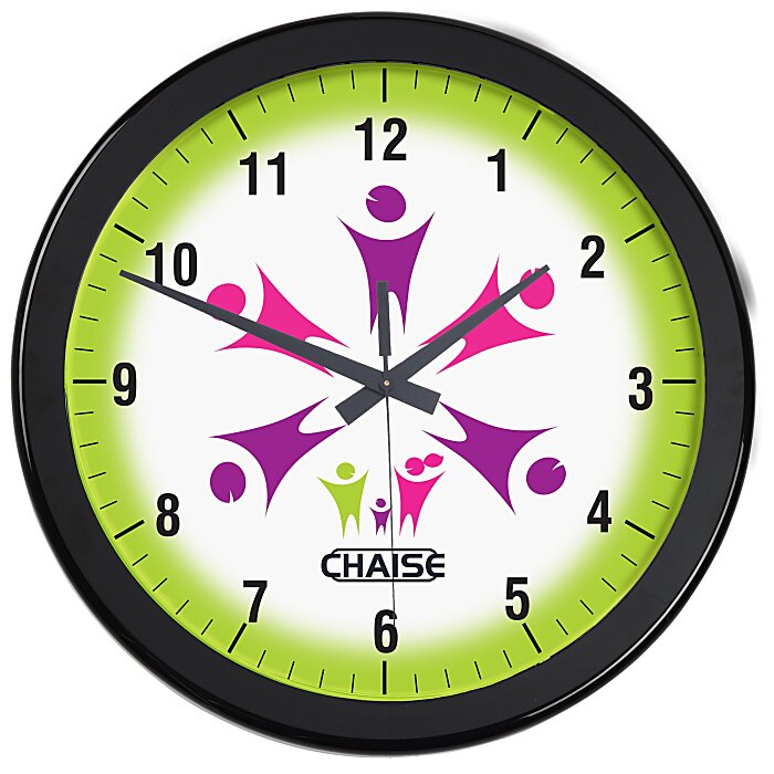 Custom Full Colour Wall Clock - 14