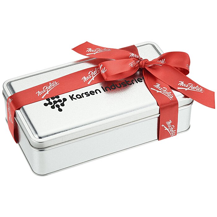 Custom Mrs. Fields Cookie Tin - 12 Cookies